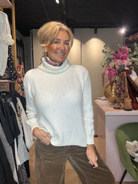 Triple Nine col Trui Alpaca wol wit