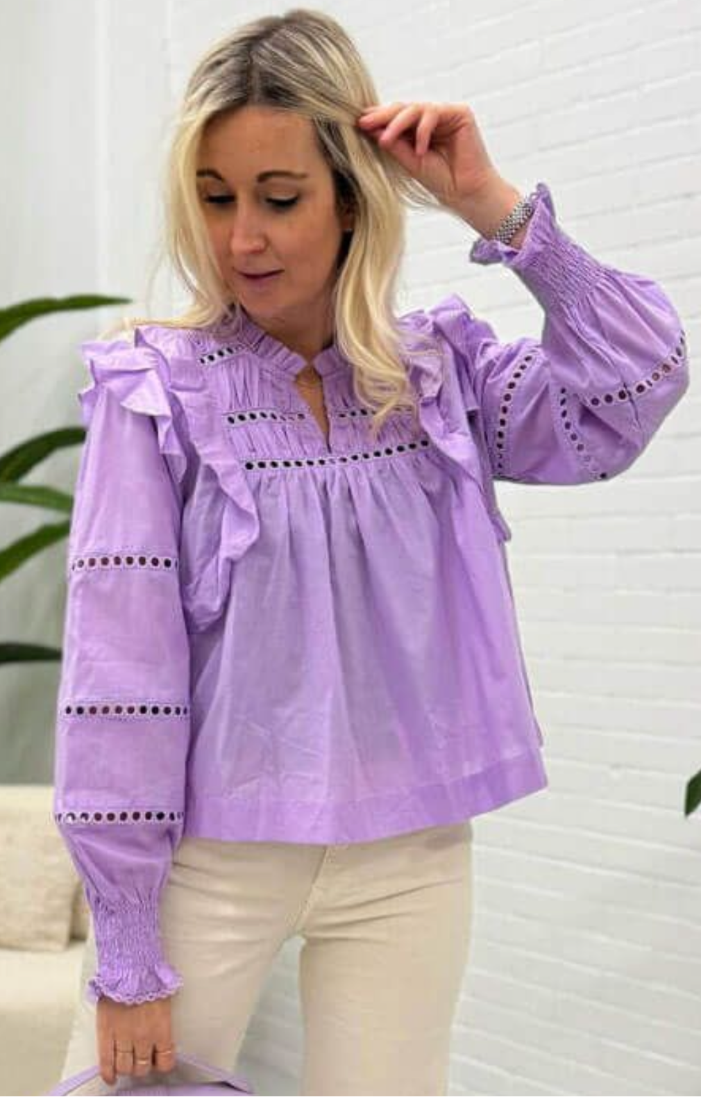 Blouse Roesel Lila
