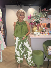Broek Ballon She  matcha