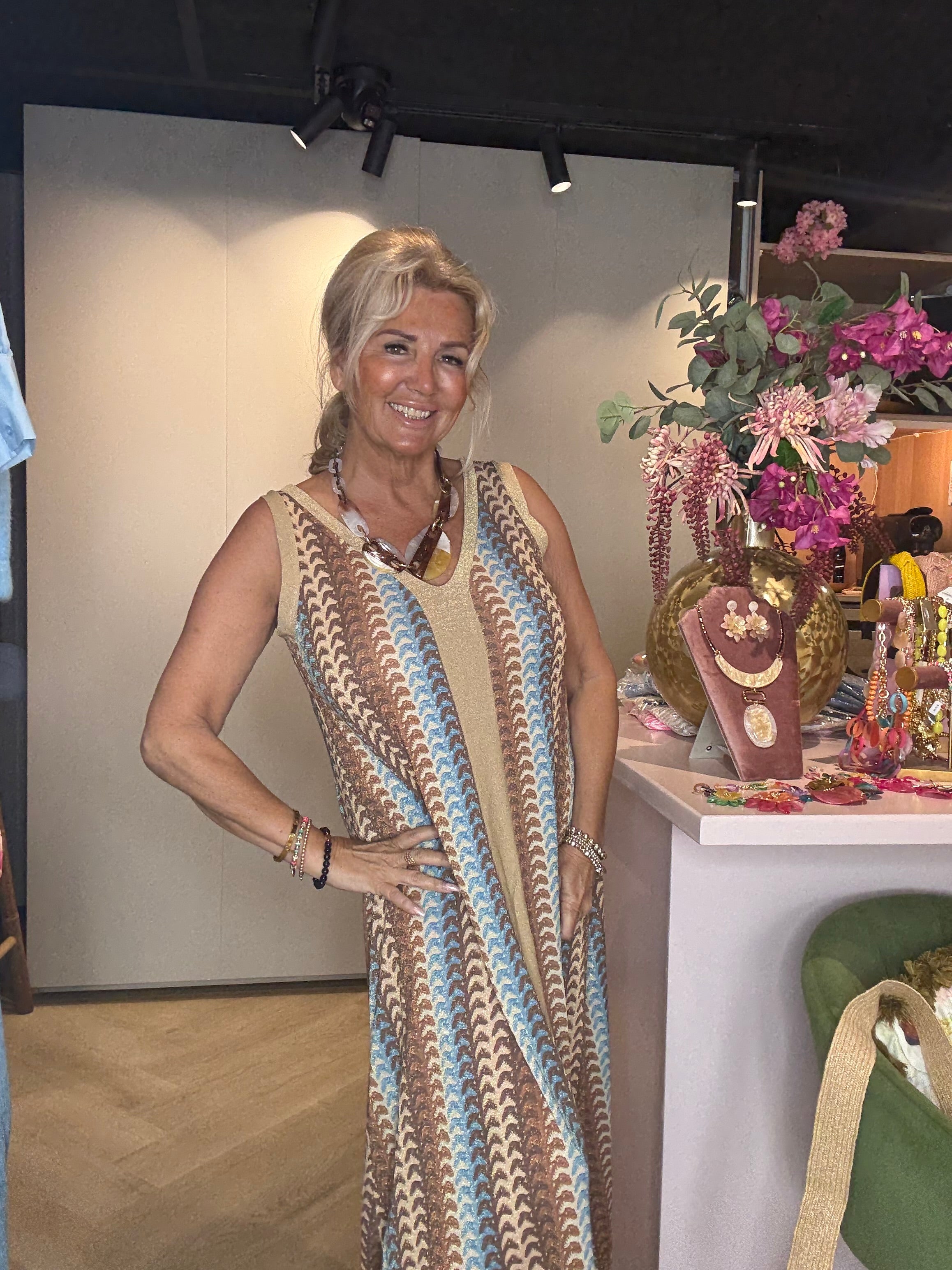 Jurk Luna Dress Groen
