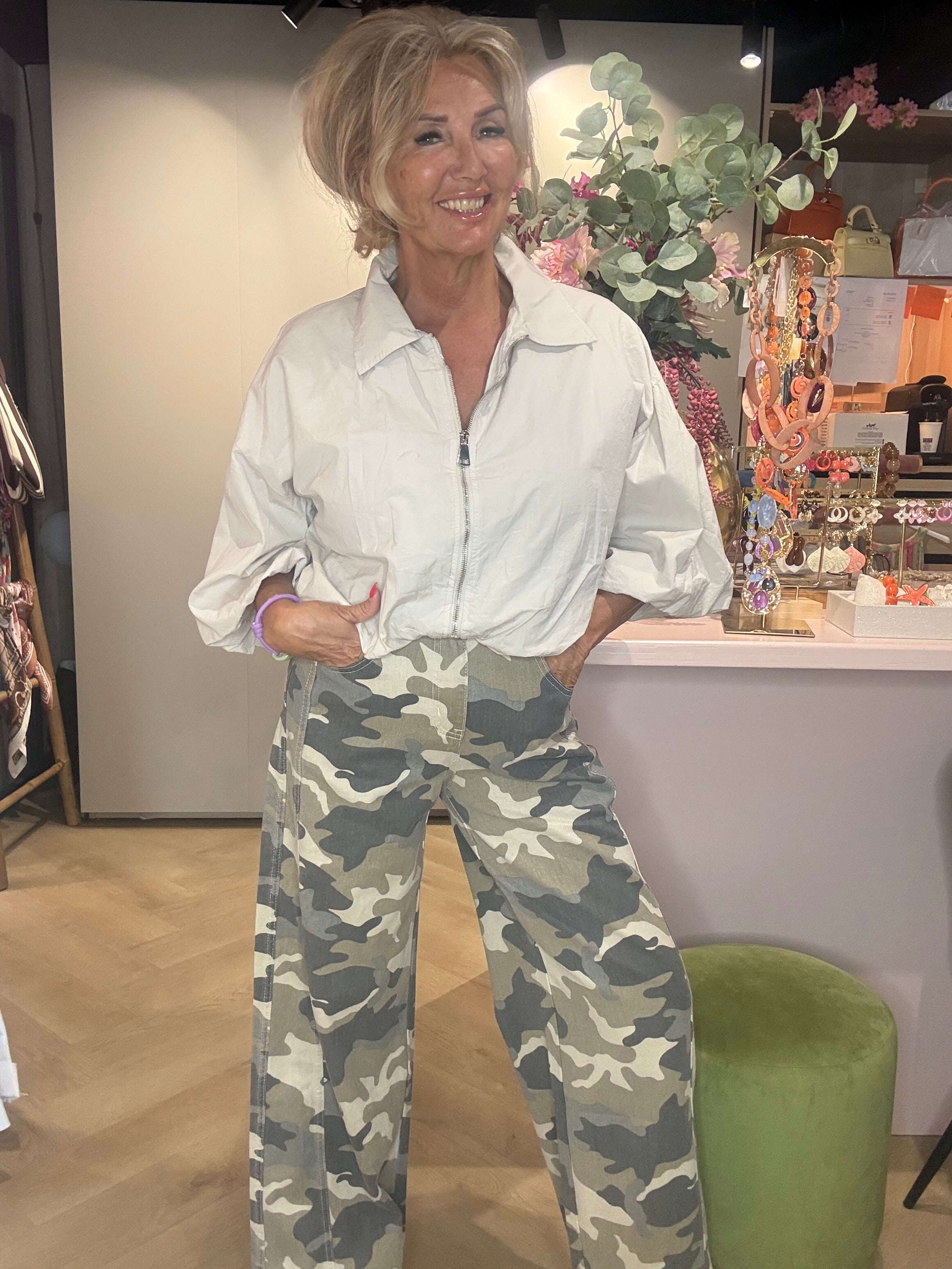 Bomber jasje kit met rits