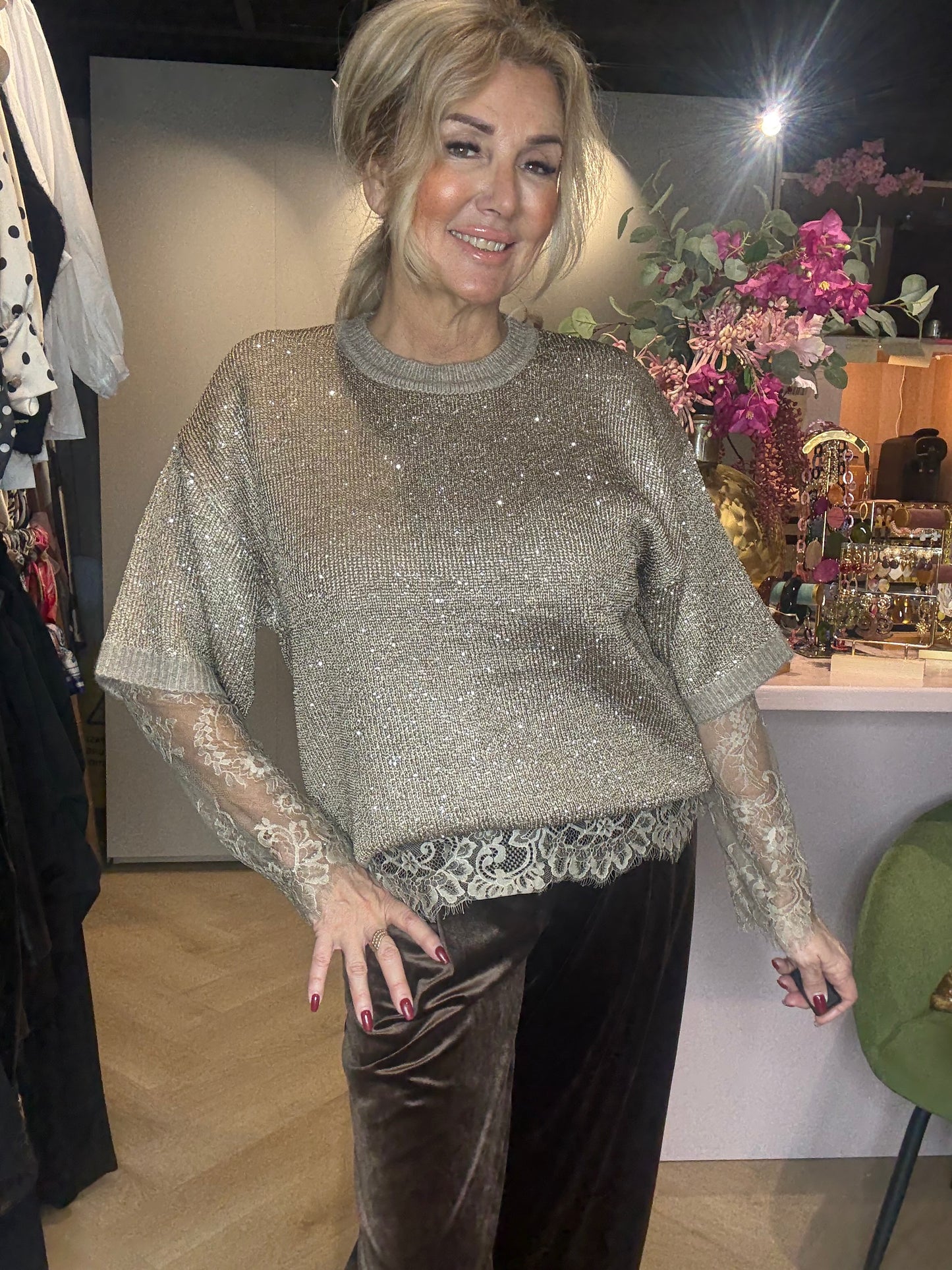 Top Céline Goud/ Bronze