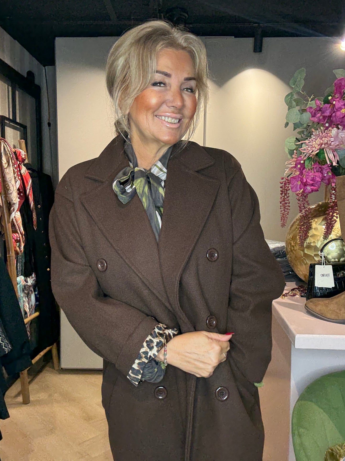 Mantel bruin Panther