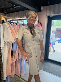 Robe Triple Nine JK51824 Beige
