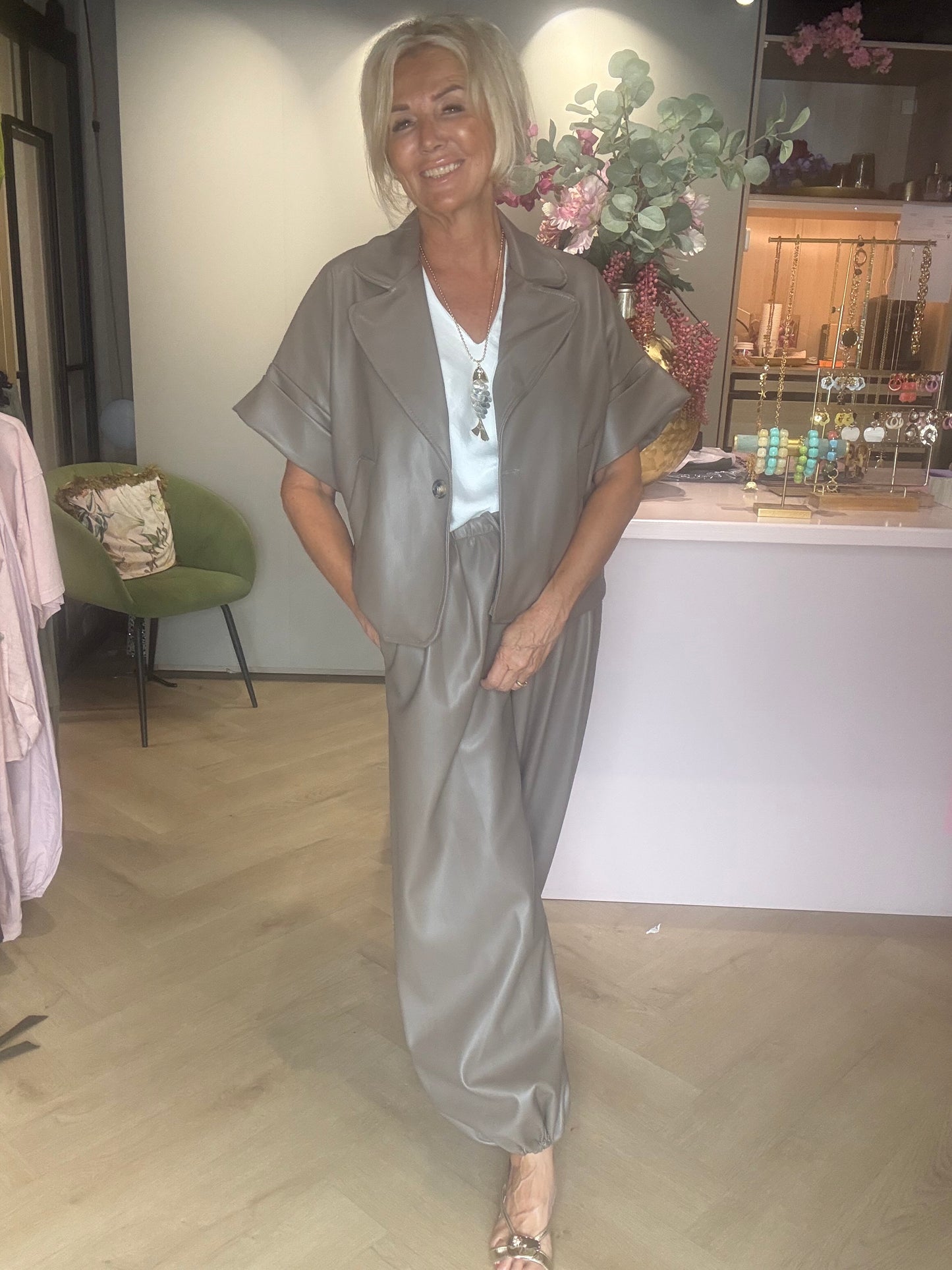 Broek Puh ballon Taupe