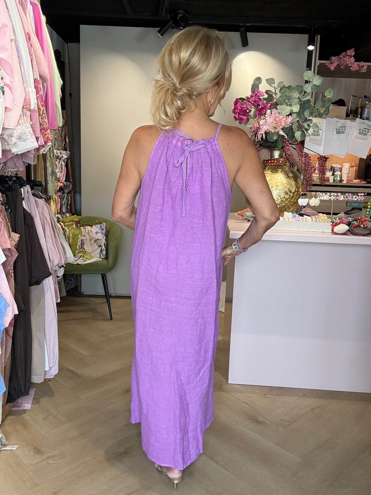Jurk linnen Lilla St Barths