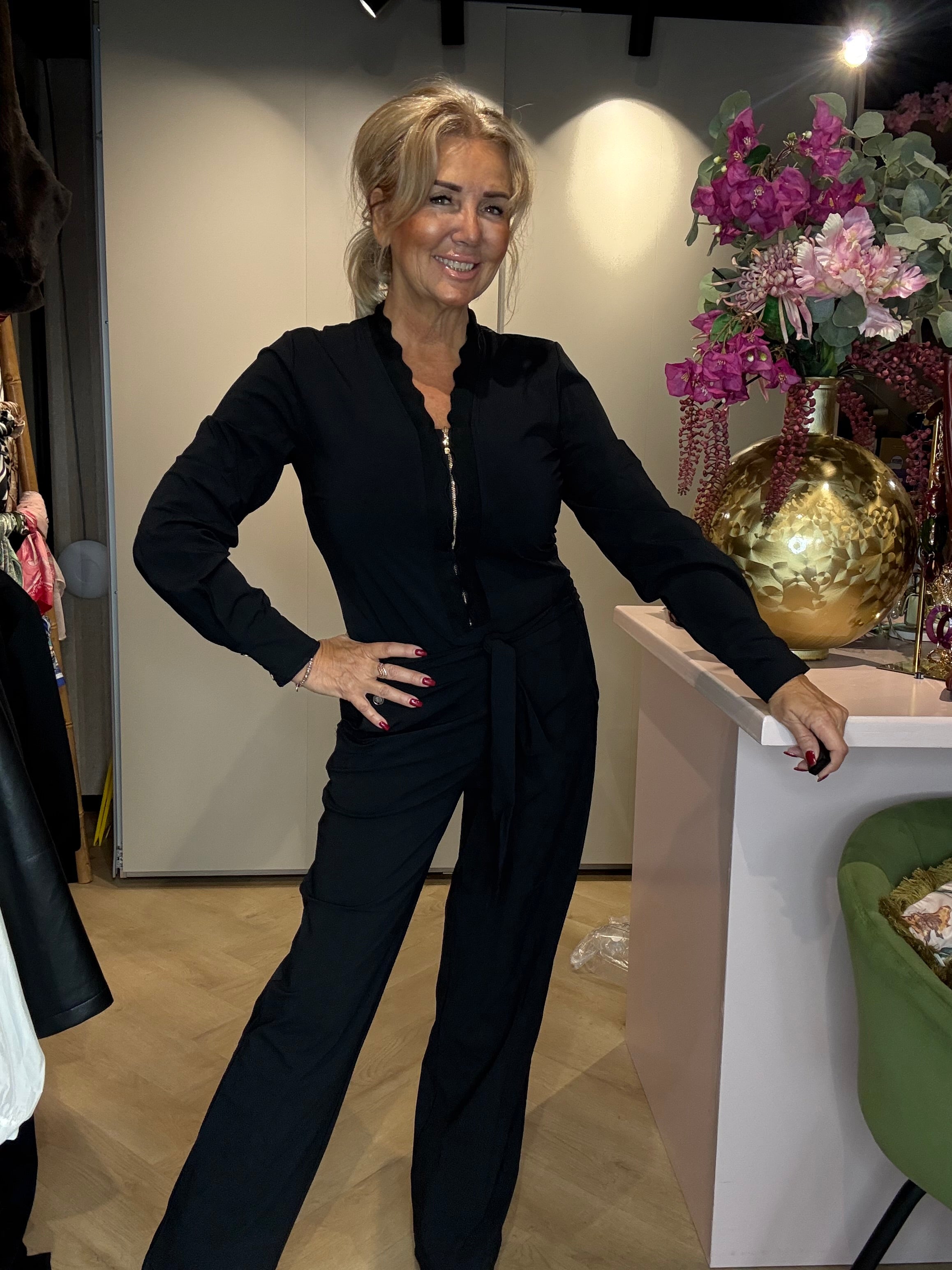 Triple Nine Jumpsuit Zwart