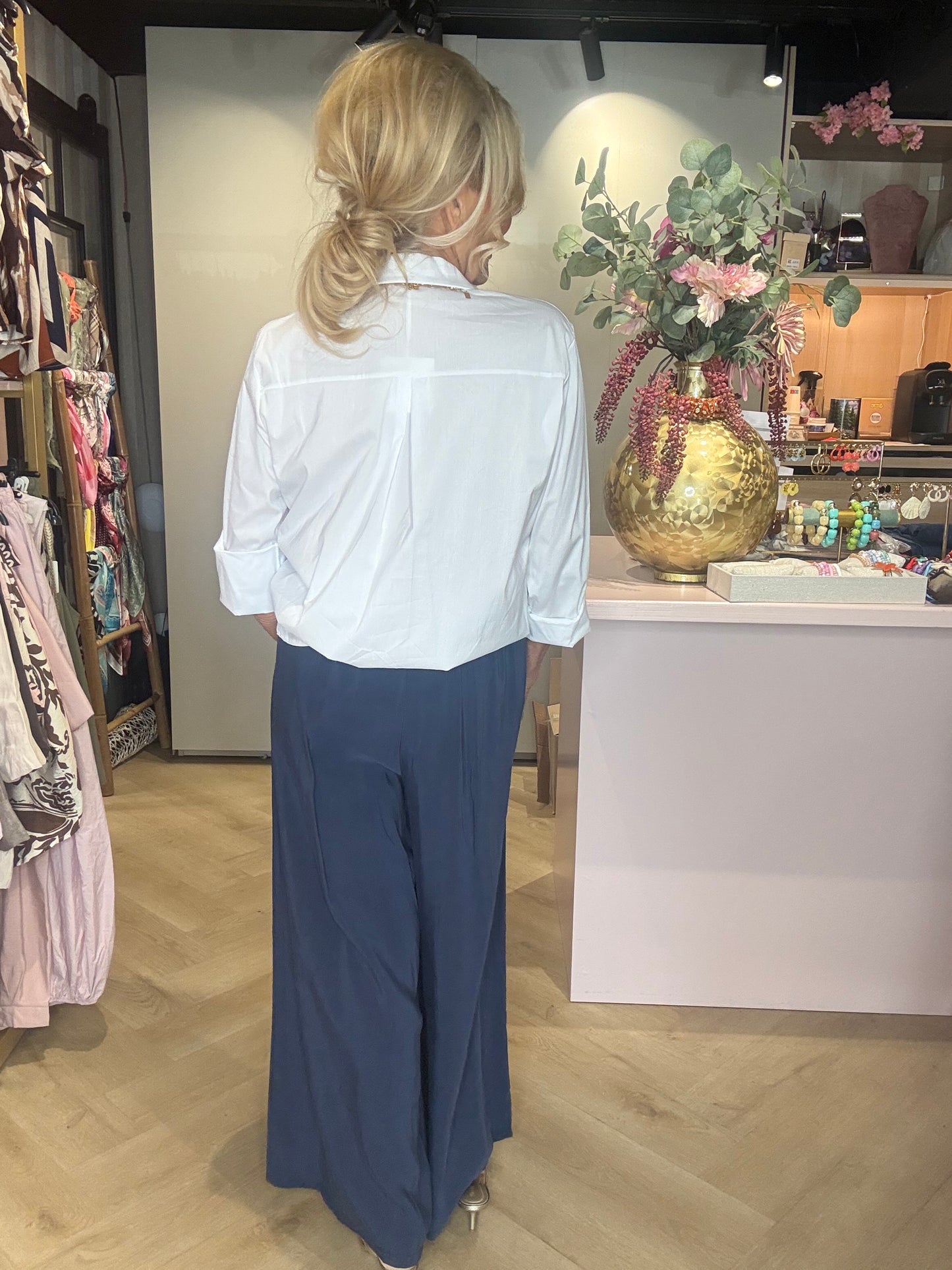 Emily-Hose, dunkelblau