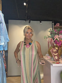 Jurk Luna Dress Linde Groen