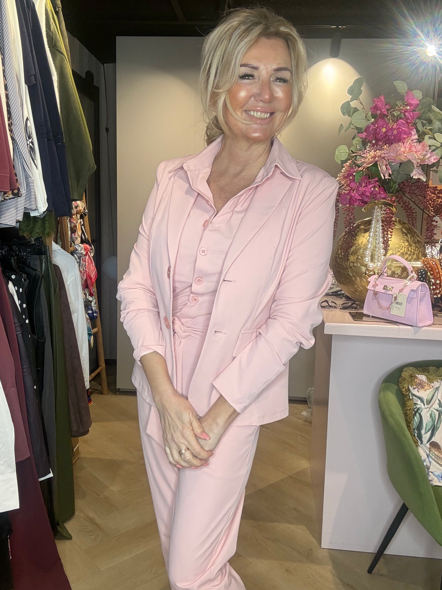 Mi Piace Travel Blazer MP202015 – Mellow Rose | Summer Collection 2026