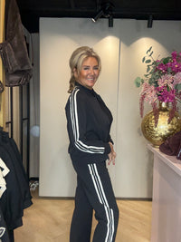Mi Piace Broek Black Stripe MP202668