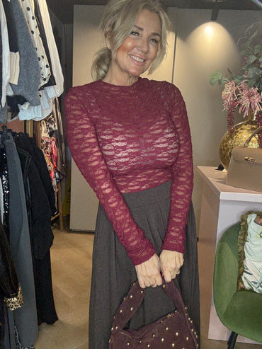 Top Lace Bordeaux