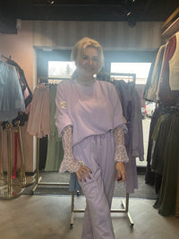 2 Delig Comfy pak lila