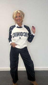 Forza-jeans i barrel-modell