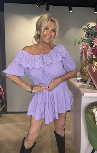 Jurk Boho Romance Dress Lila