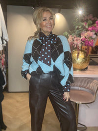 Wiebertjes Trui Licht Blauw