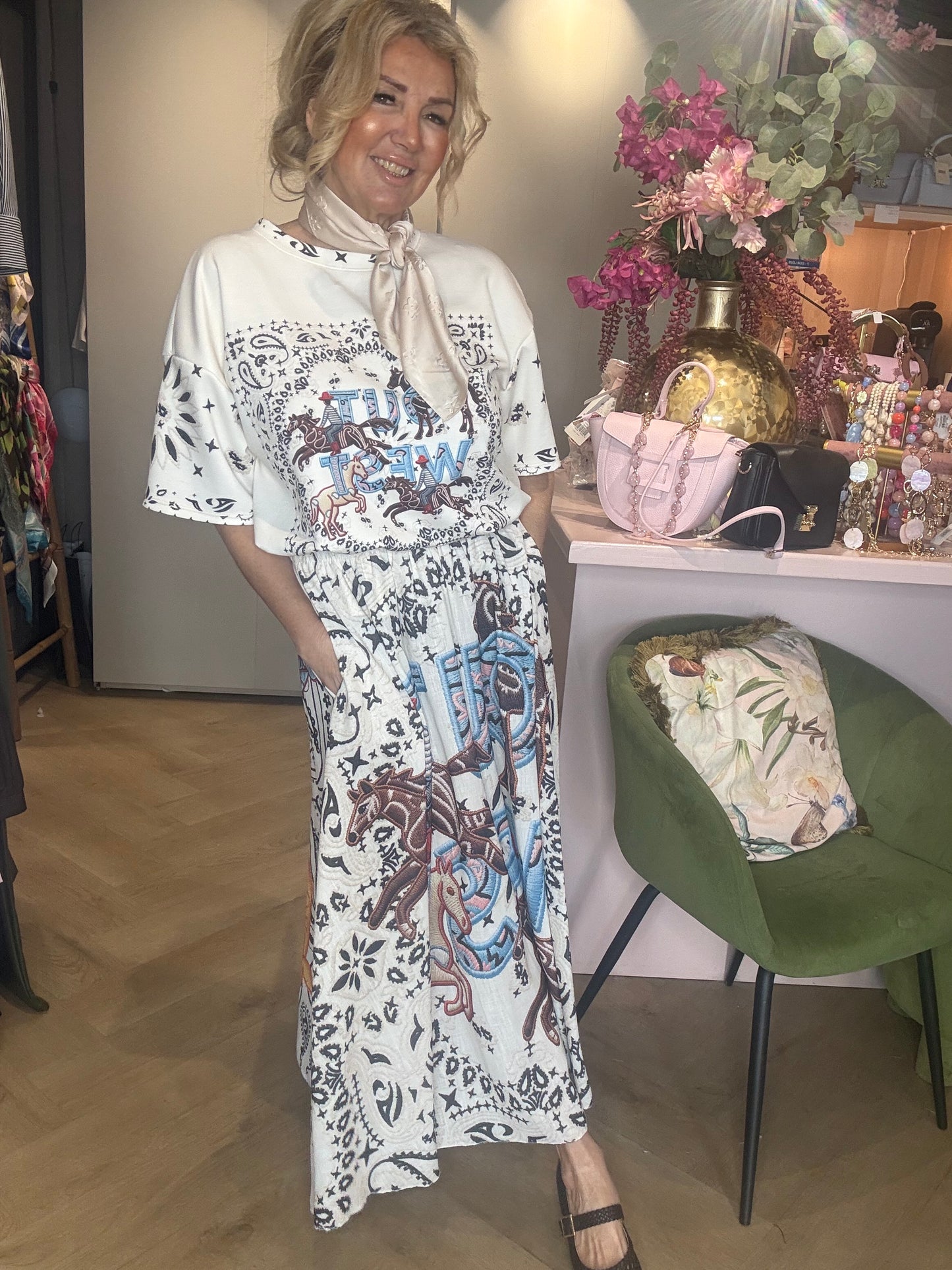 Dwuczęściowy zestaw Paisley Horse