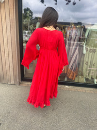 Kimono Red Coral