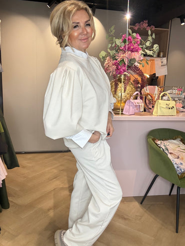 2 Delige Comfy set ballon crème