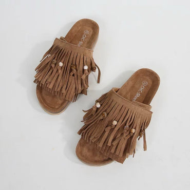 Slipper Fringle Kamel