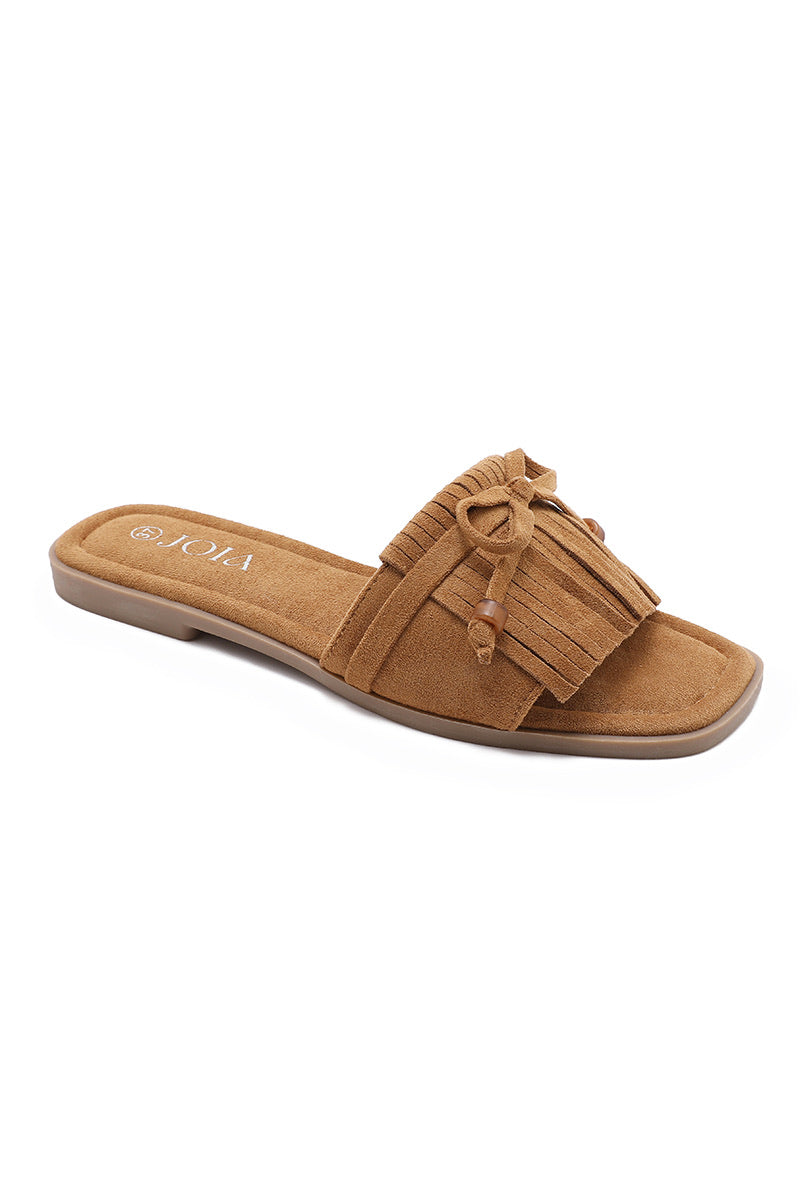 Slipper Camel Frynser