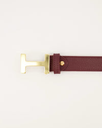 Hera Big riem Burgundy
