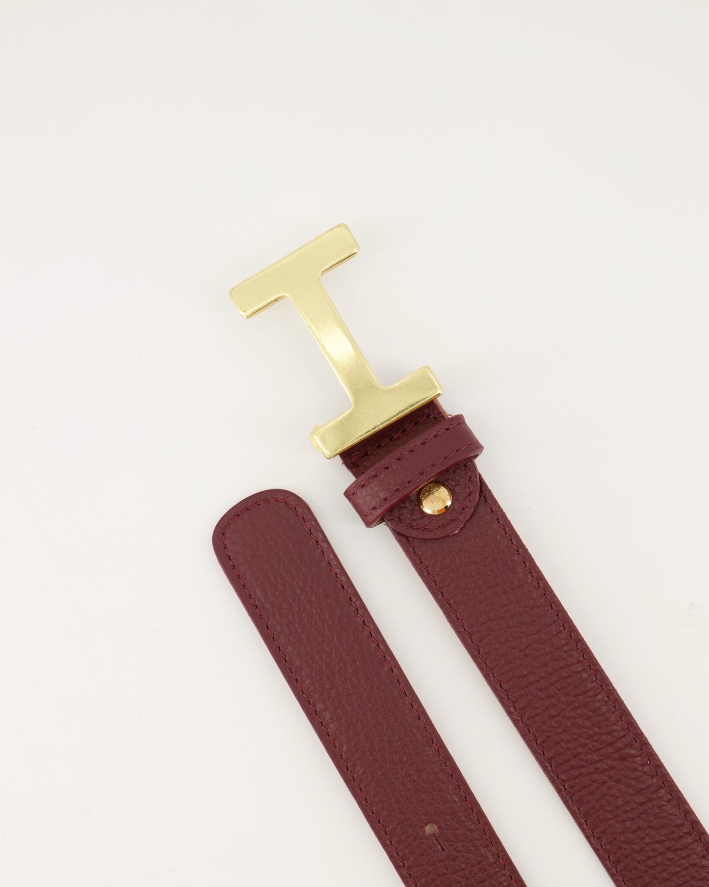 Hera Big riem Burgundy