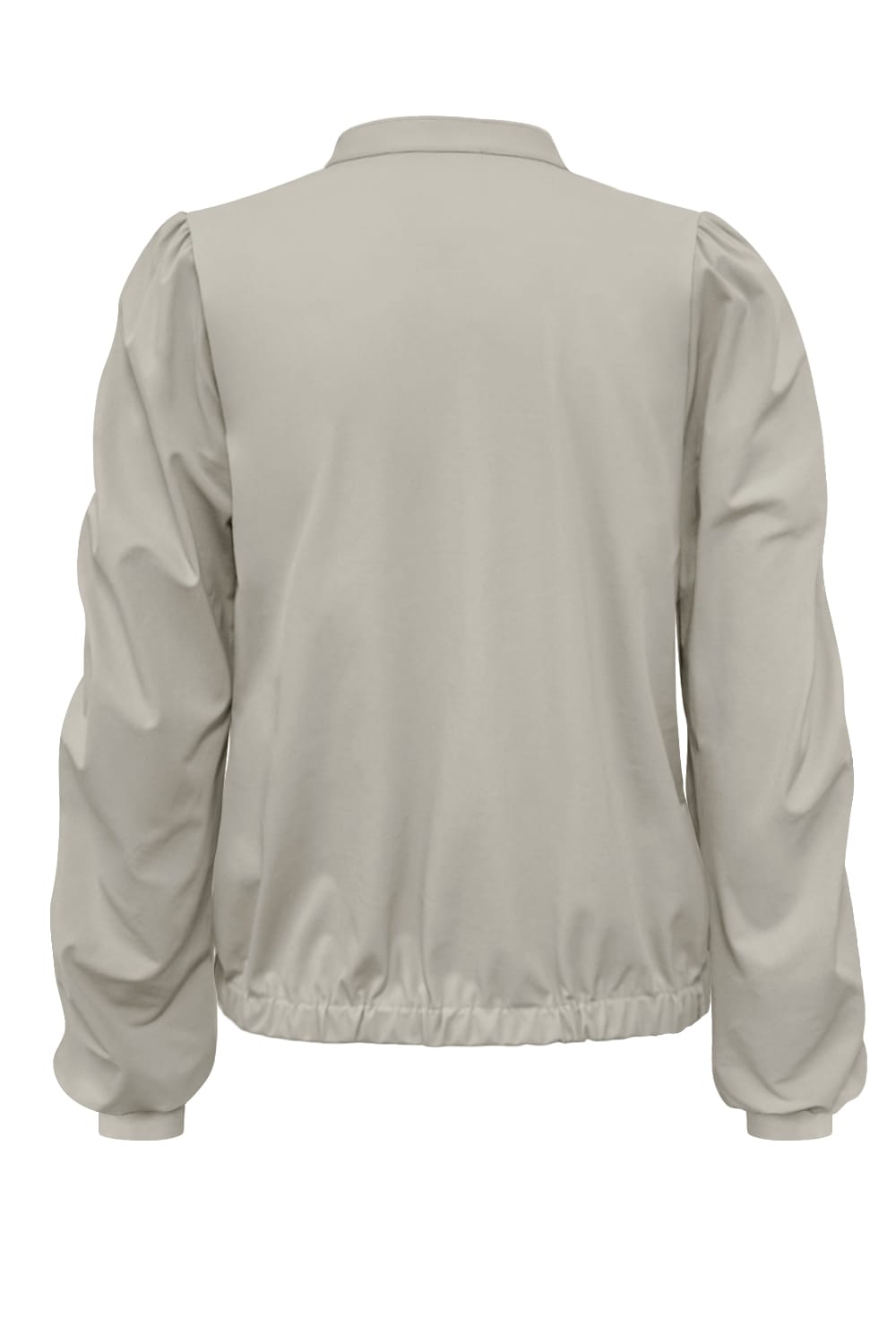 Jacket Triple Nine  with gold rib on the sleeves and smoked JA92404 Beige