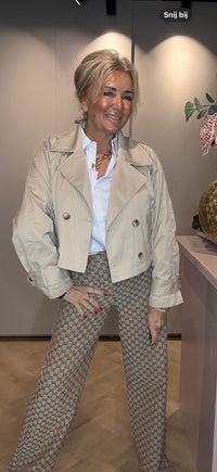 Cuci Cuci Jasje Kort model Beige / Kaki