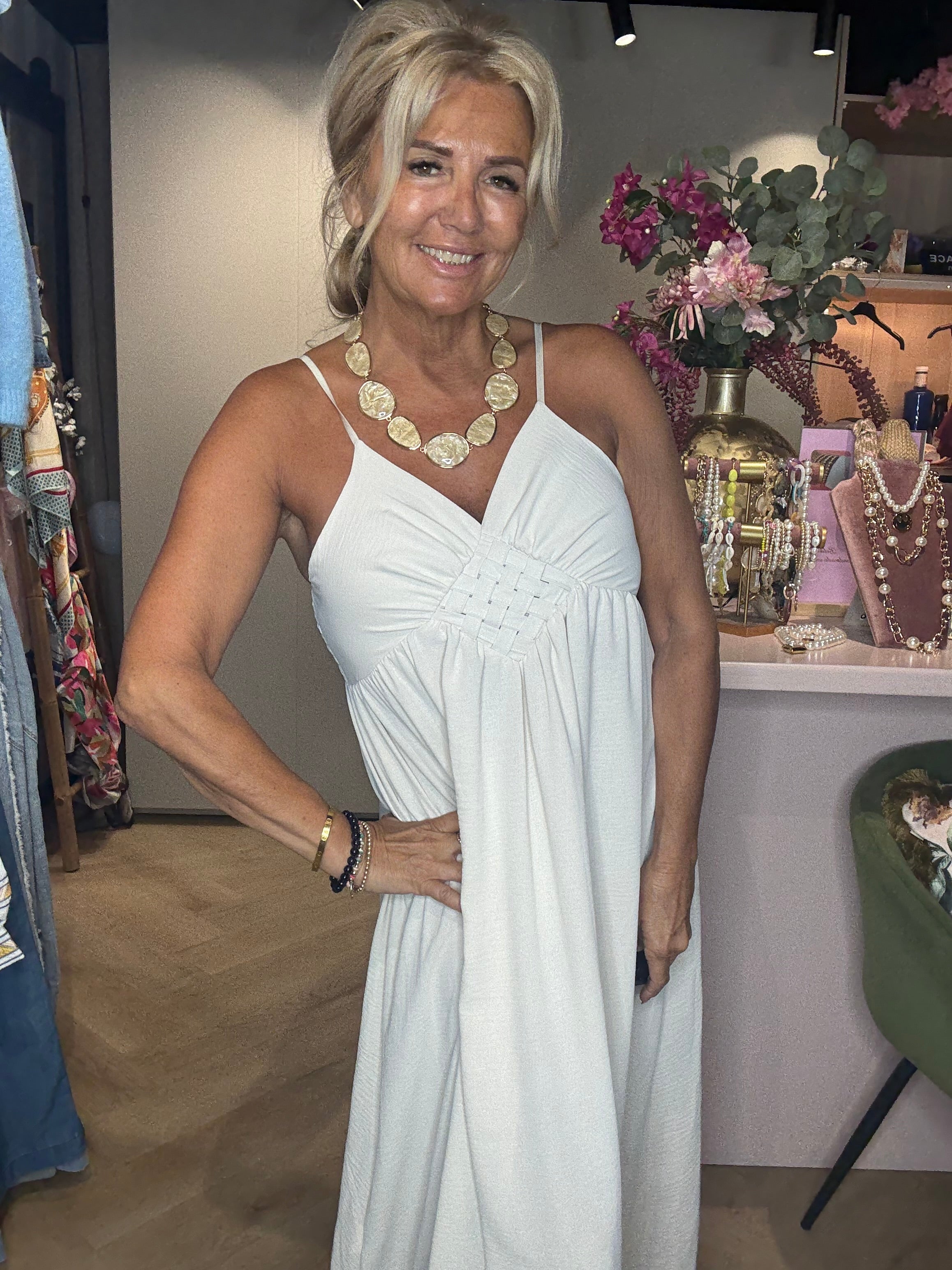 Dress love ecru