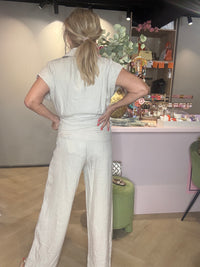 Linnedbukser Beige