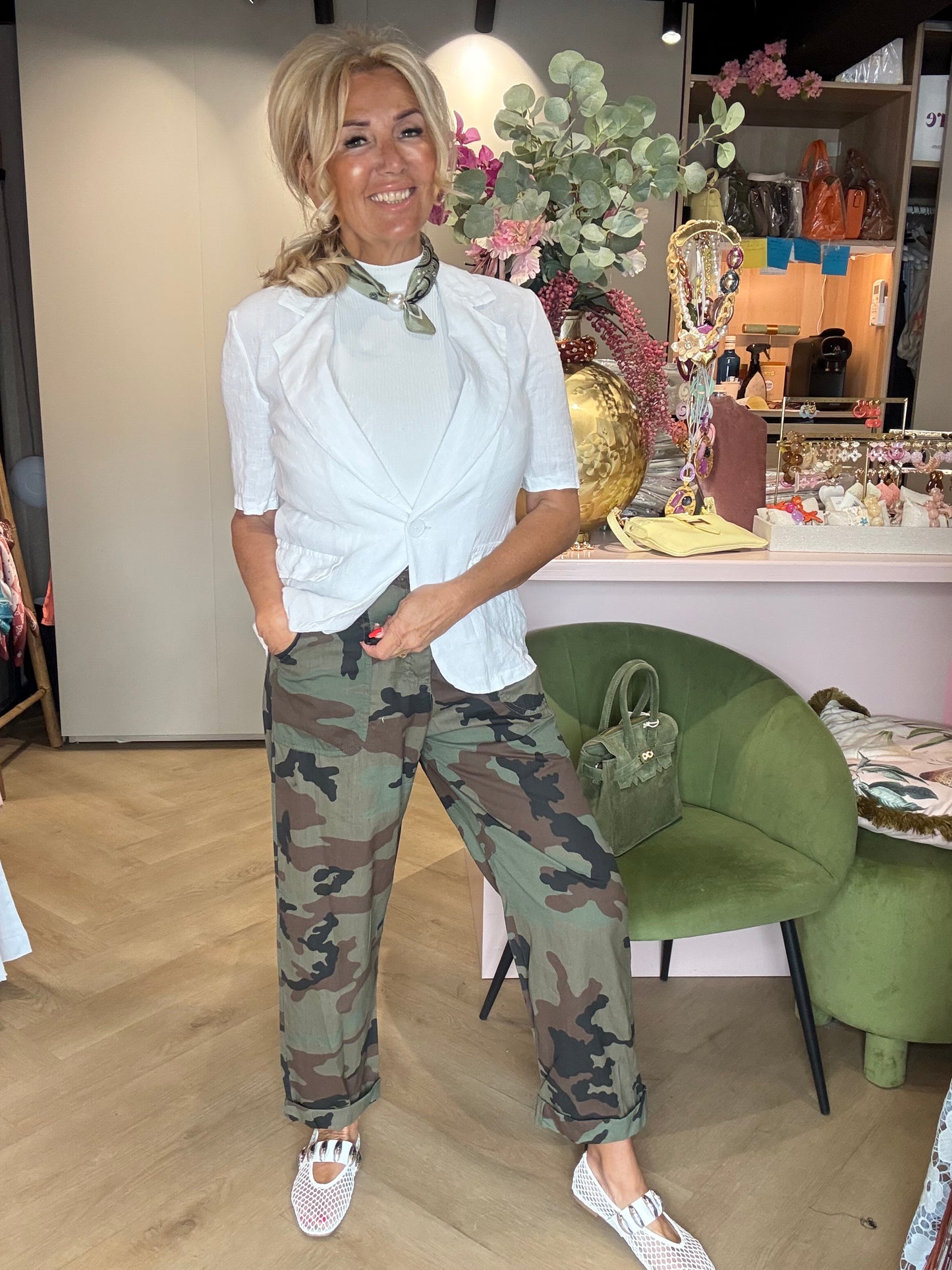 Broek Camouflage Groen