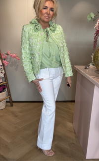 Broek Jeans Pearl White
