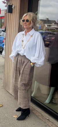 Blouse Emma wit Lange mouw