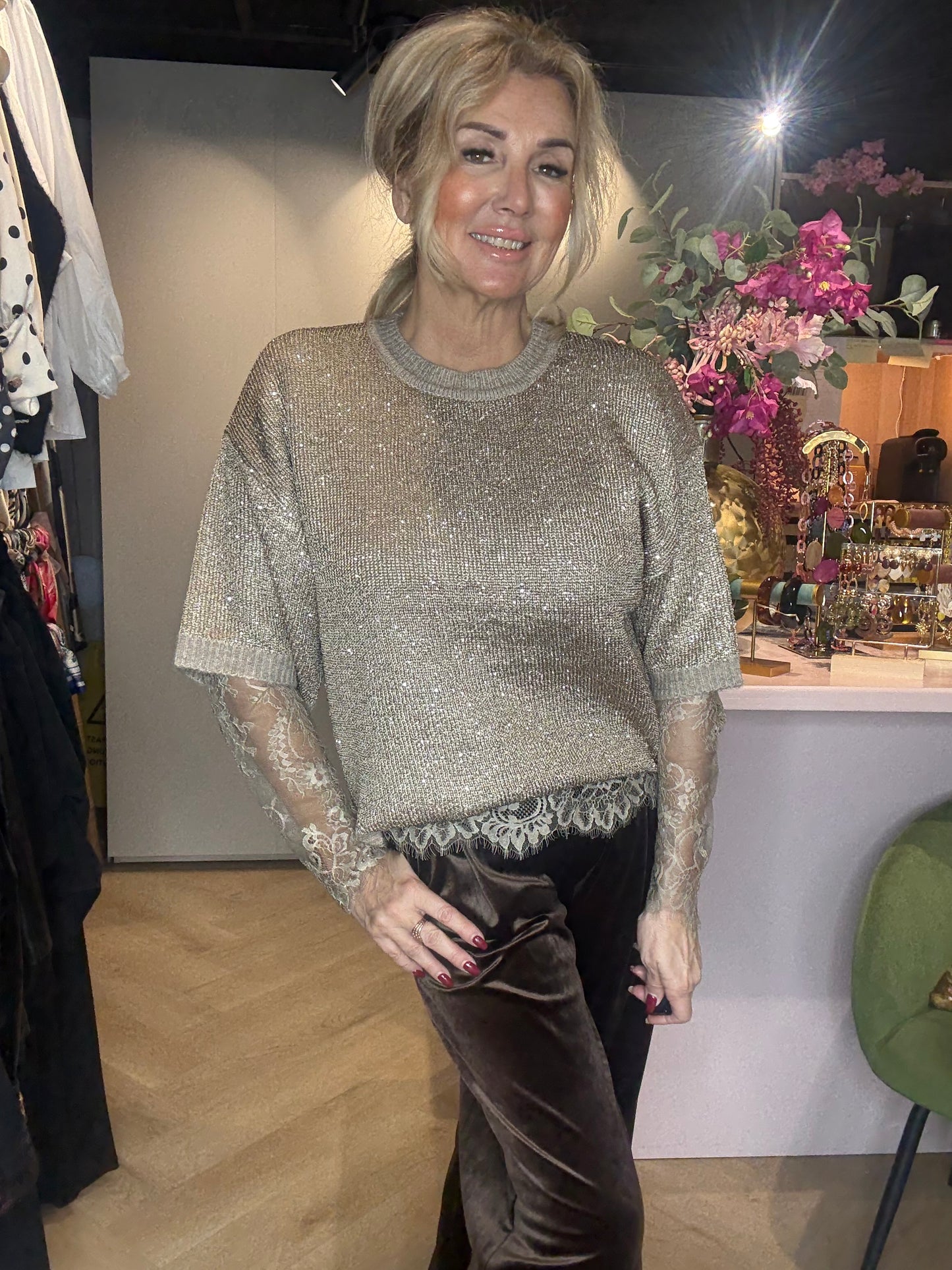 Top Céline Goud/ Bronze