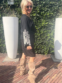 Blouse Black Boho