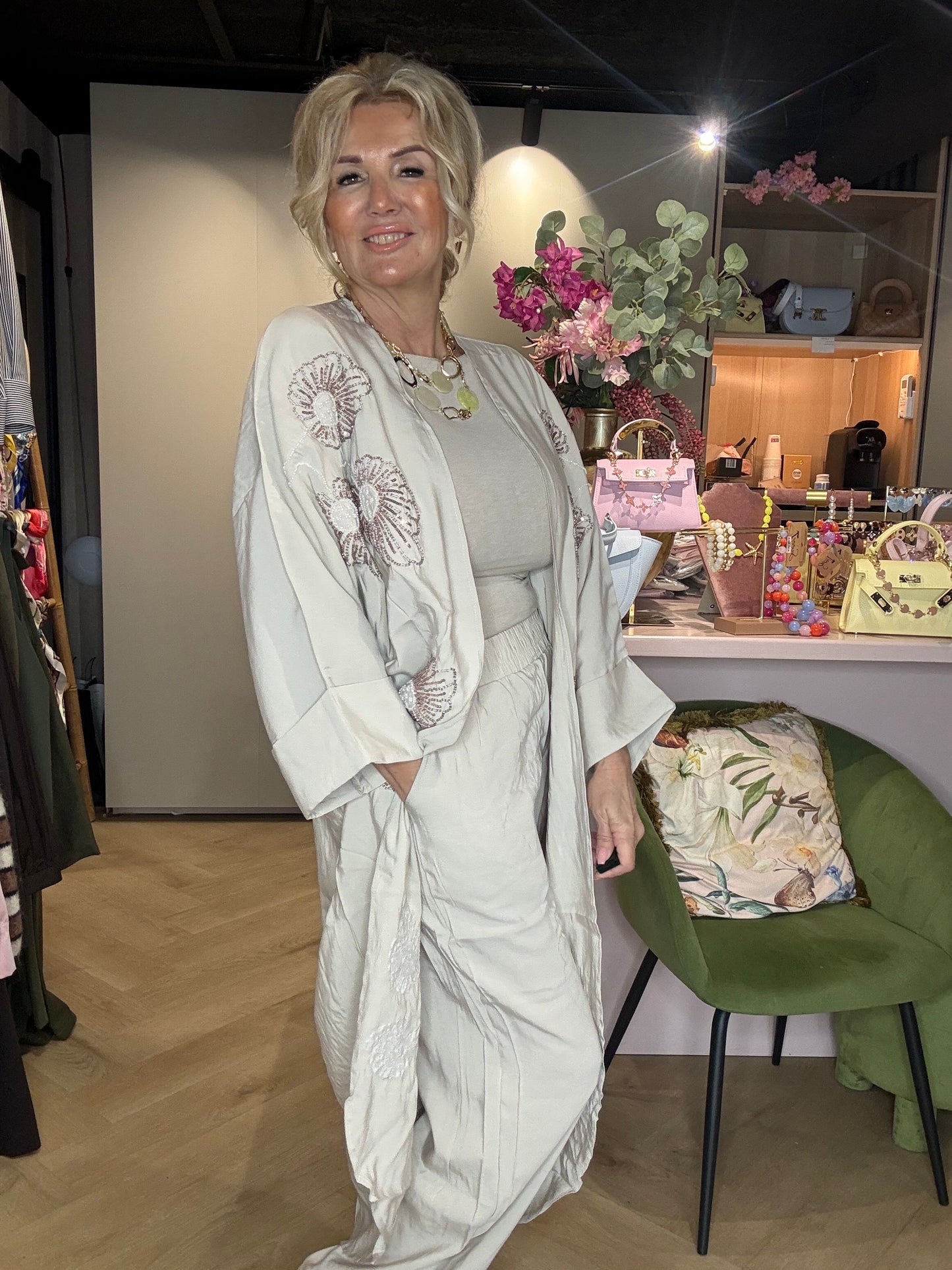 2 Delige Set Boho Beige