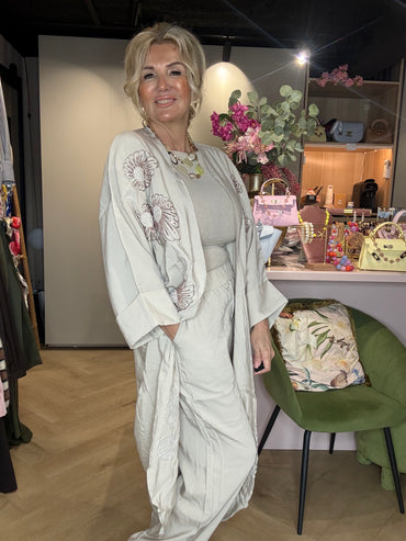 2 Delige Set Boho Beige