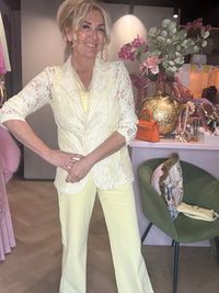 Blazer Kant Butter  Yellow