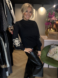 Triple Nine Truitje Flower Zwart