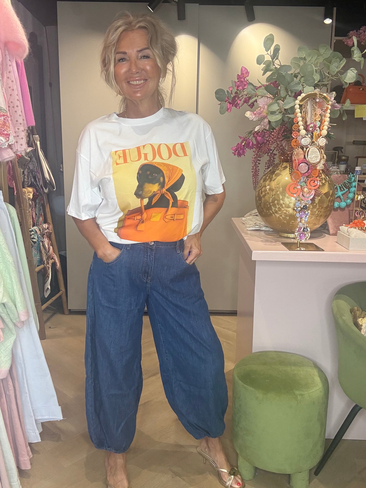 Broek Jeans harem model