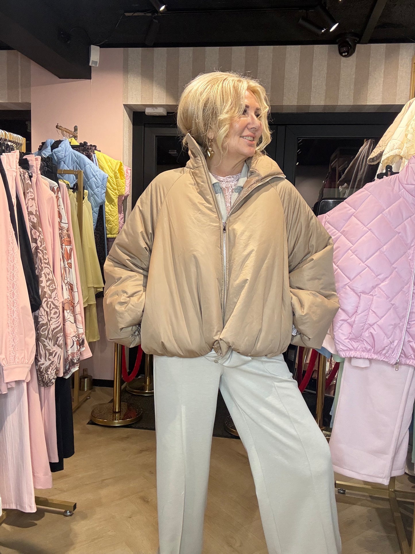 Puffer Jack Camel /Taupe