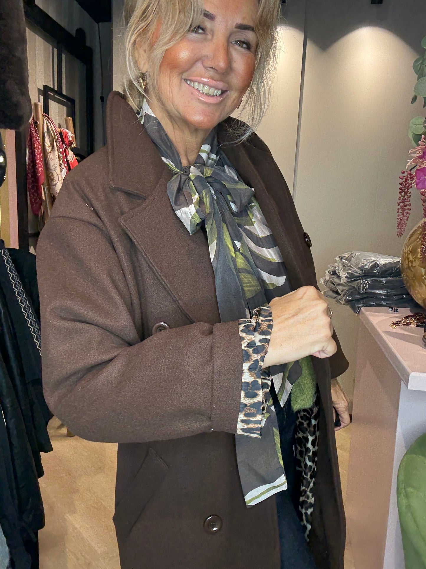 Mantel bruin Panther