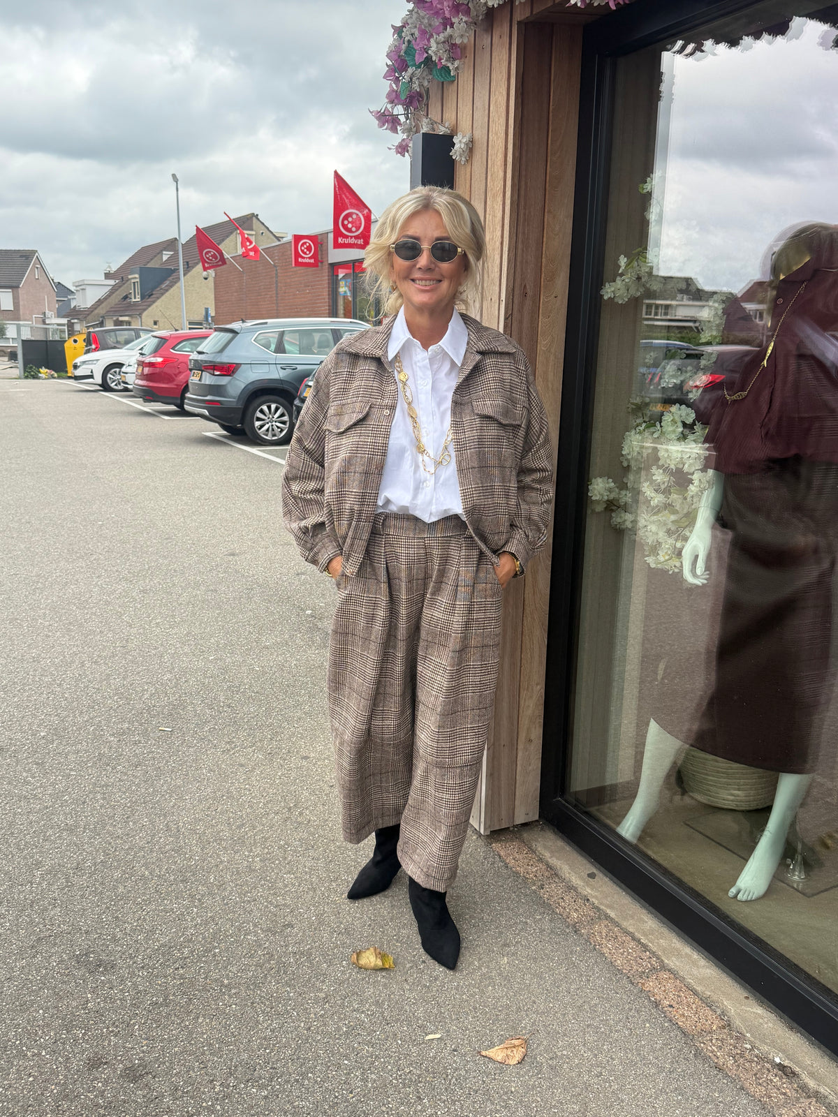 Blouse Emma wit Lange mouw
