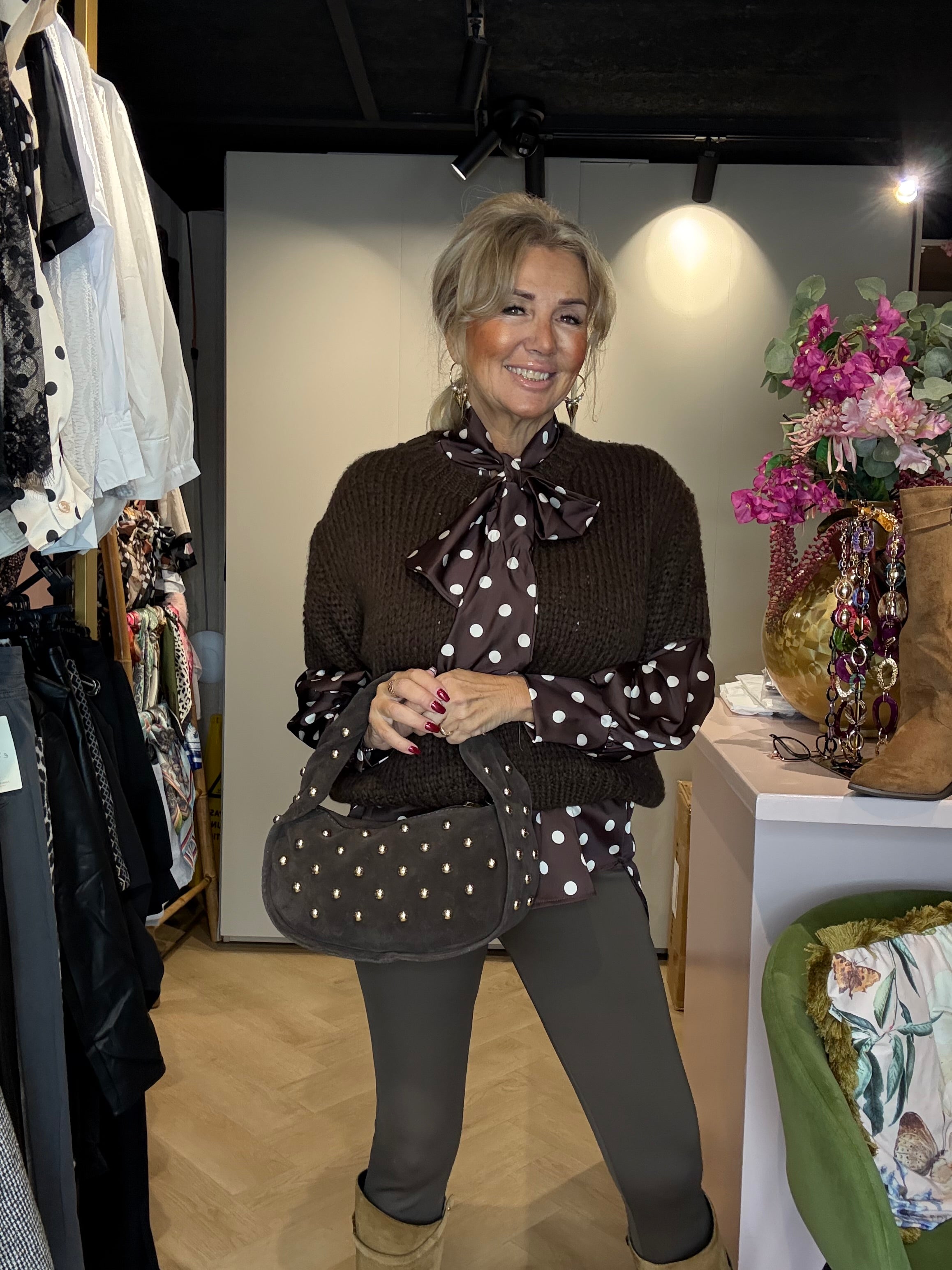 Legging Gevoerd Choco