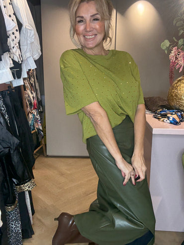 T shirt Matcha Green All over Steentjes