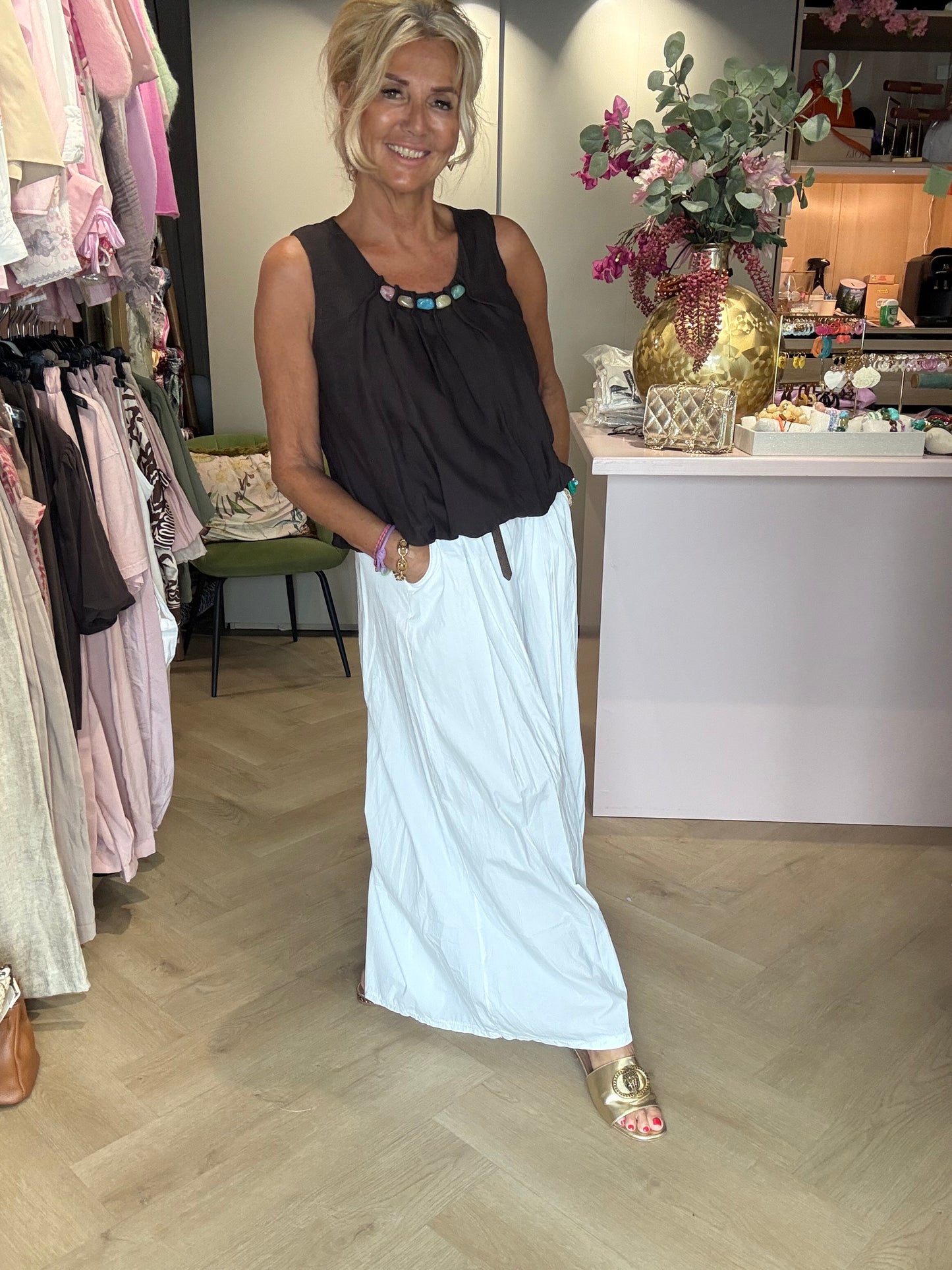 Bukser Nederdel White Sensation