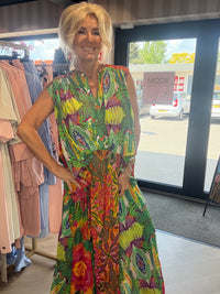 Set Boho de 2 piezas verde