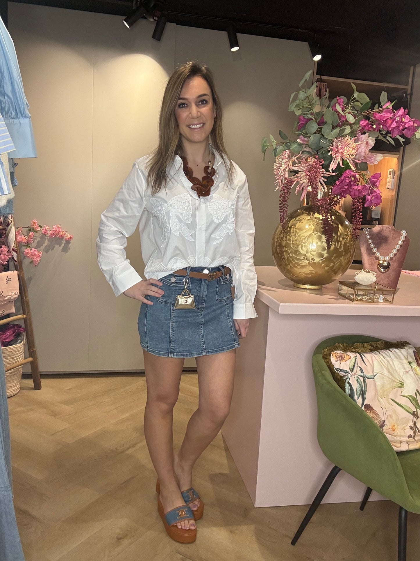 Broek-Rokje Denim