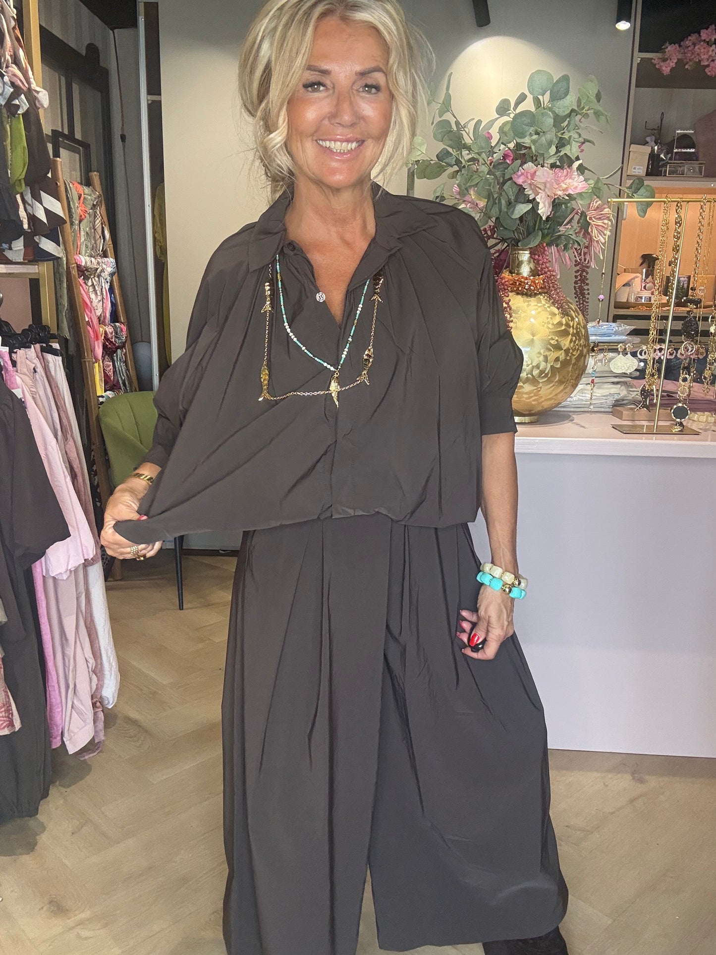 Blouse Jiss Bruin